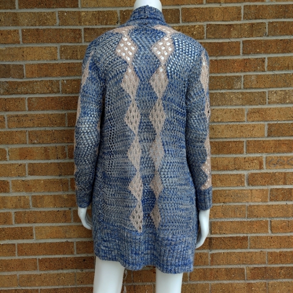 Love Stitch Open Front Cardigan Sz M - Picture 9 of 9